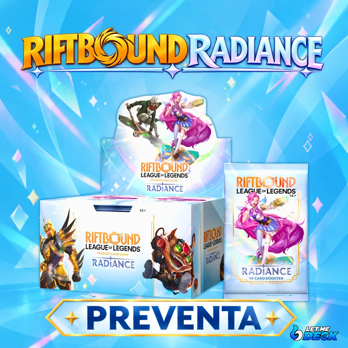 Riftbound Radiance Booster Display