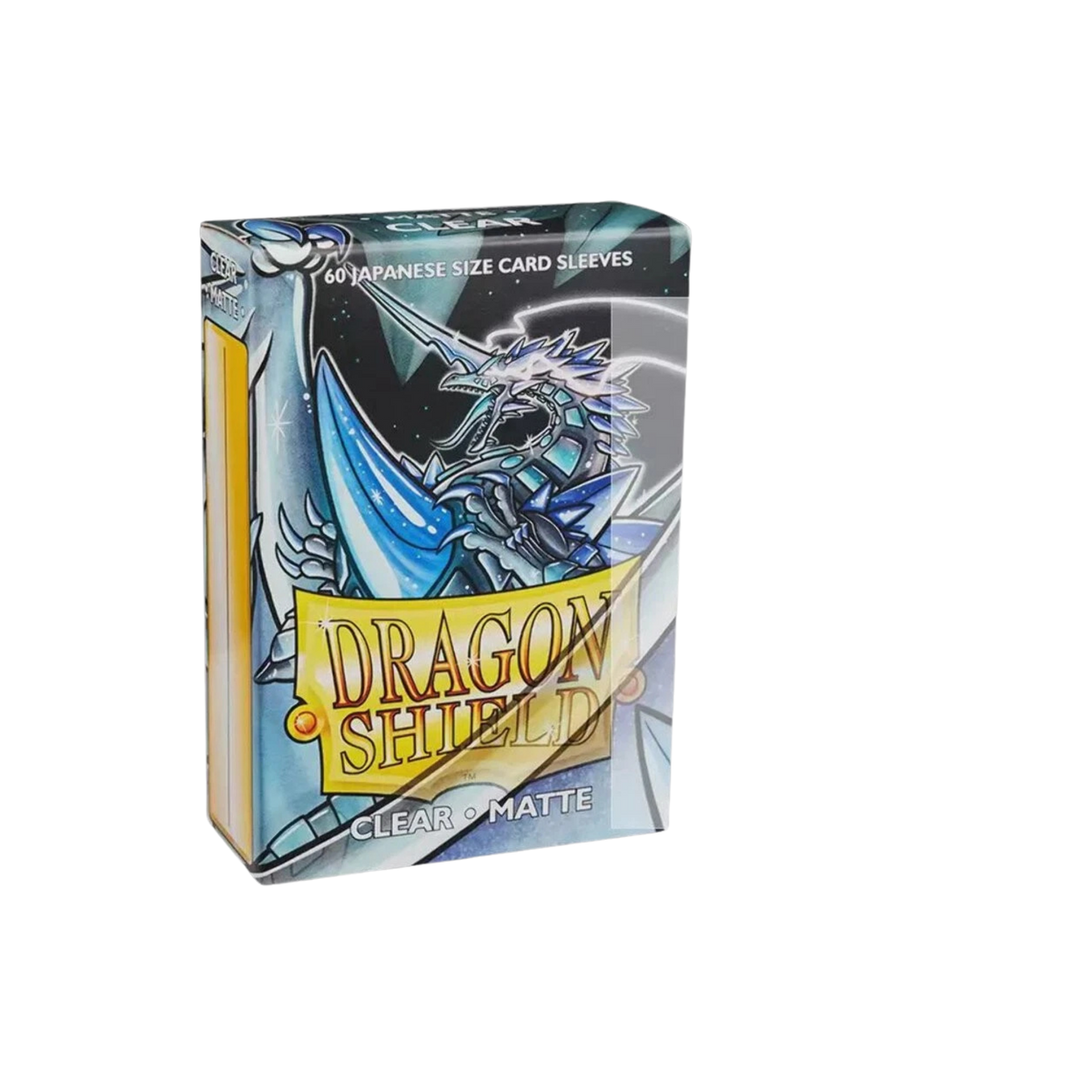 Dragon Shield: 60ct Japanese Sized Matte Clear Sleeves