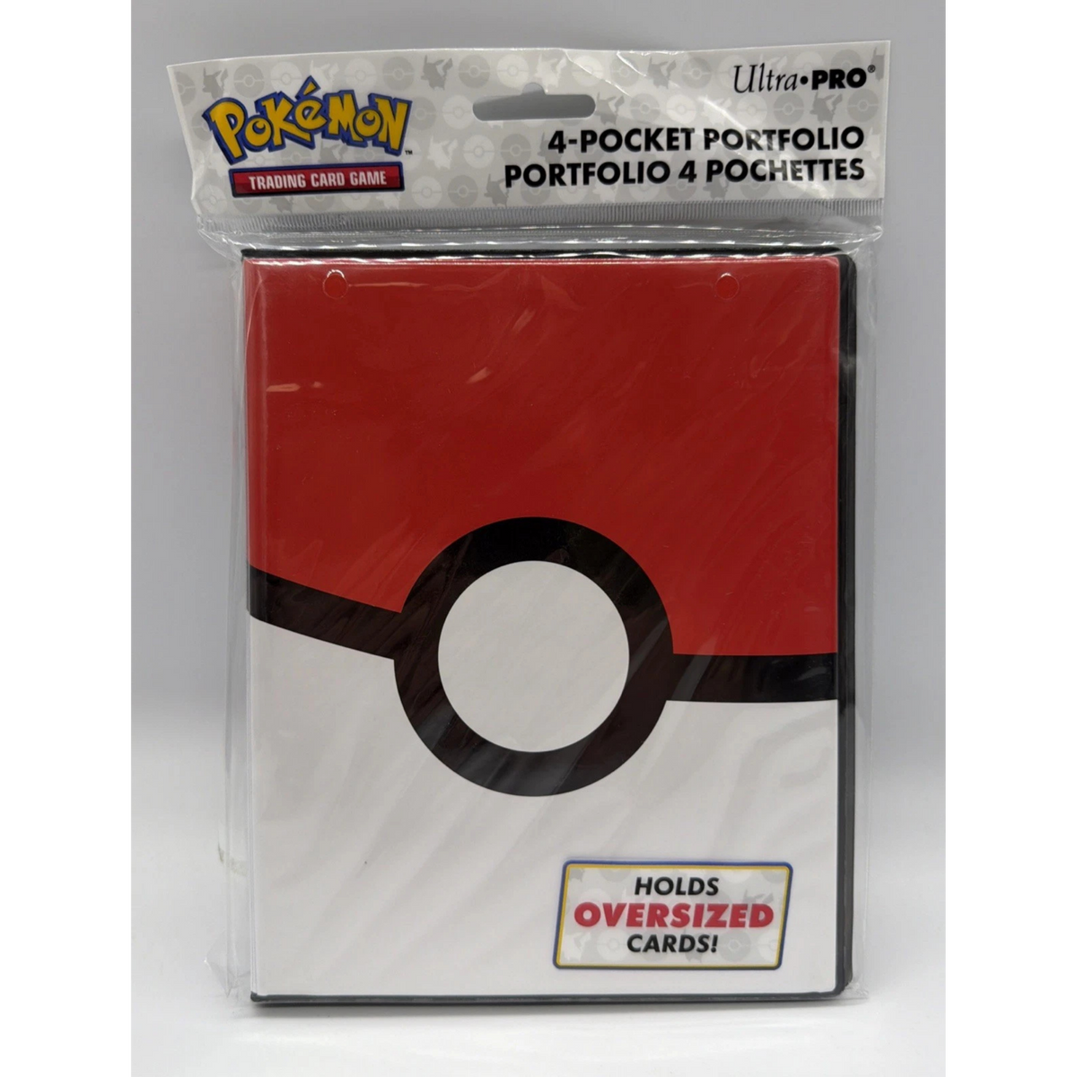 Ultra Pro Pokémon Pokéball 4 Pocket Binder Portfolio 10 Pages 80 Card Capacity