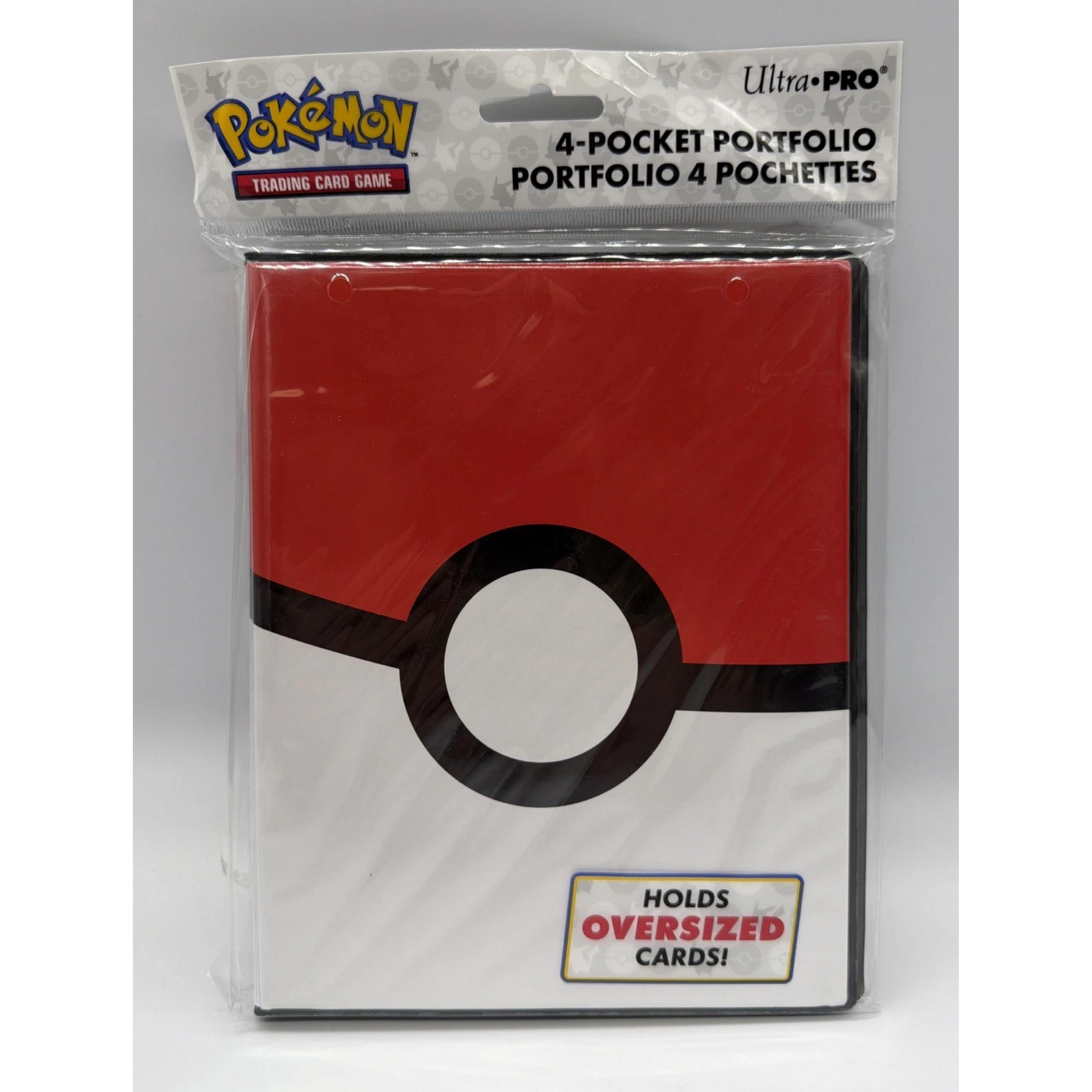 Ultra Pro Pokémon Pokéball 4 Pocket Binder Portfolio 10 Pages 80 Card Capacity