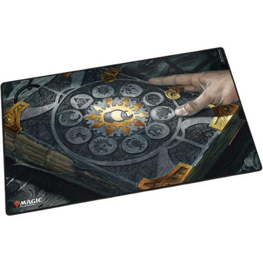 Play-Mat MTG Guild Summit Tome of The Guildpact, Color Negro