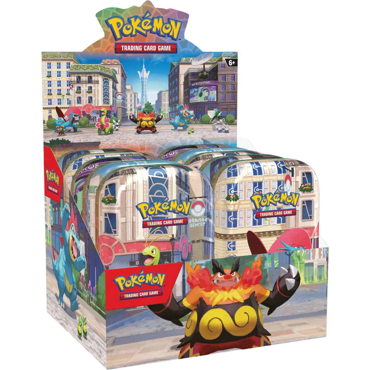 Lumiose City Mini Tin Display (ENVIO 3 DE JULIO)