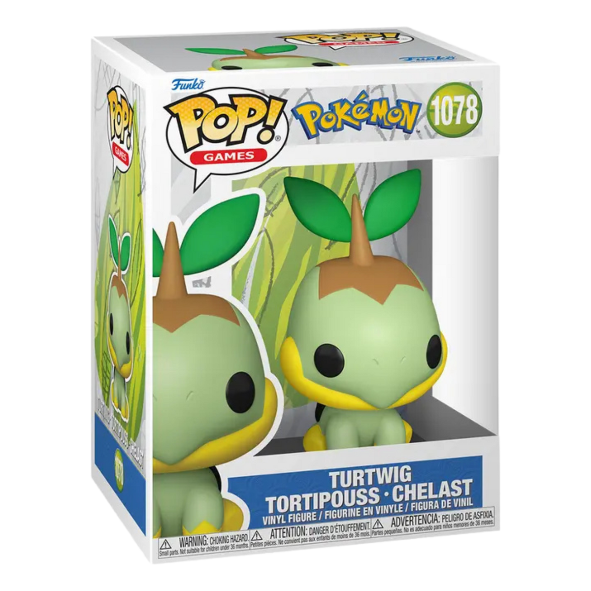 Funko Pop! Games Pokemon #1078 Turtwig