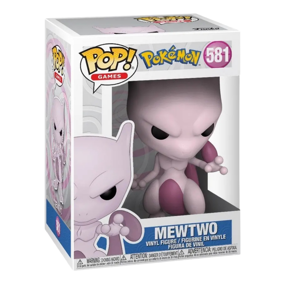 Funko Pop Games Pokémon Mewtwo #581