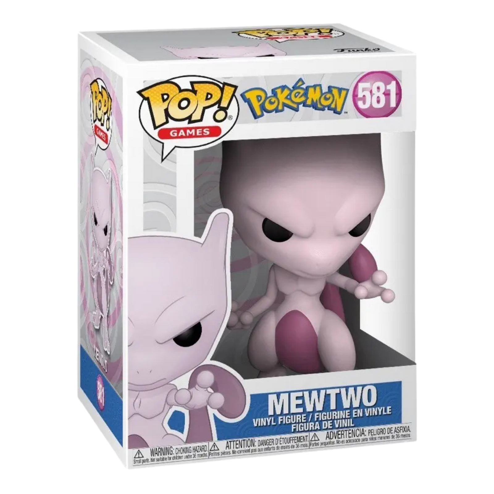 Funko Pop Games Pokémon Mewtwo #581