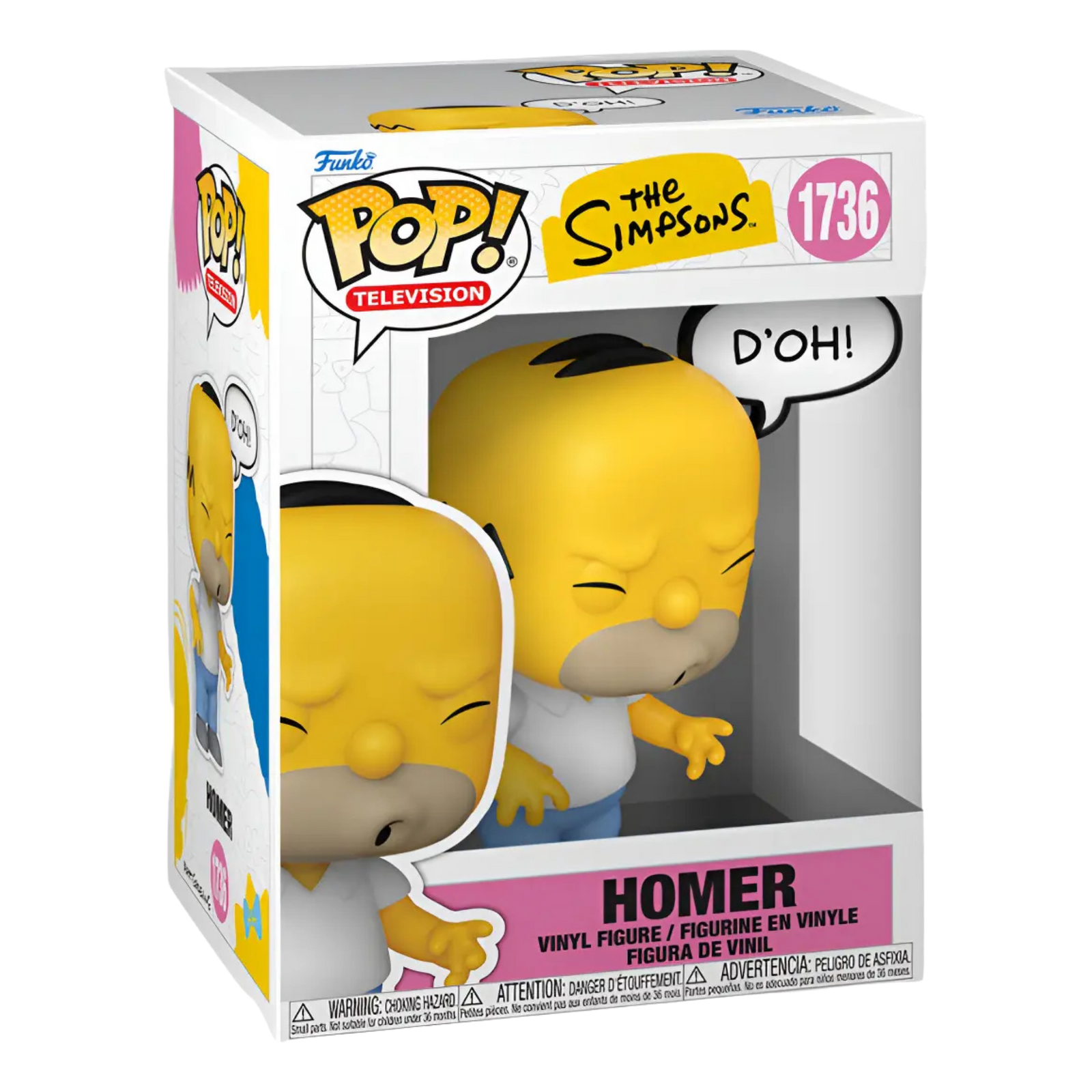 Funko Pop Homer #1736 (d'oh) The Simpsons
