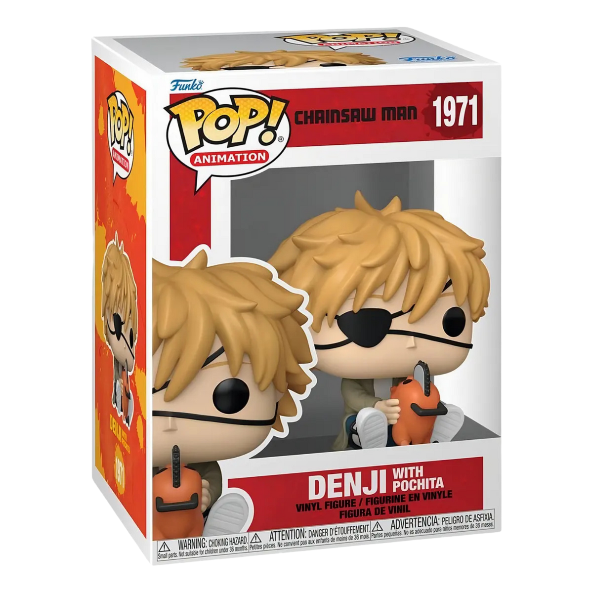 Funko Pop! Anime Chainsaw Man #1971: Denji With Pochita