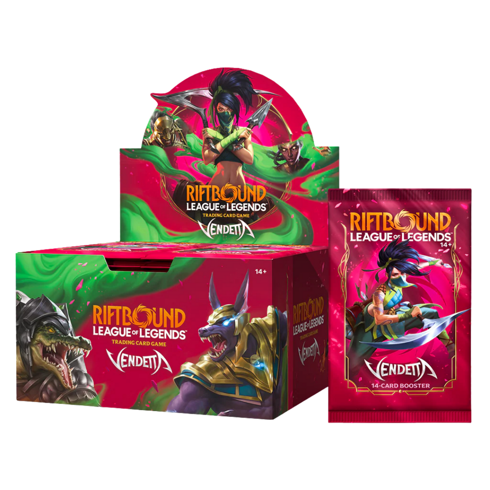 Riftbound Vendetta Booster Display