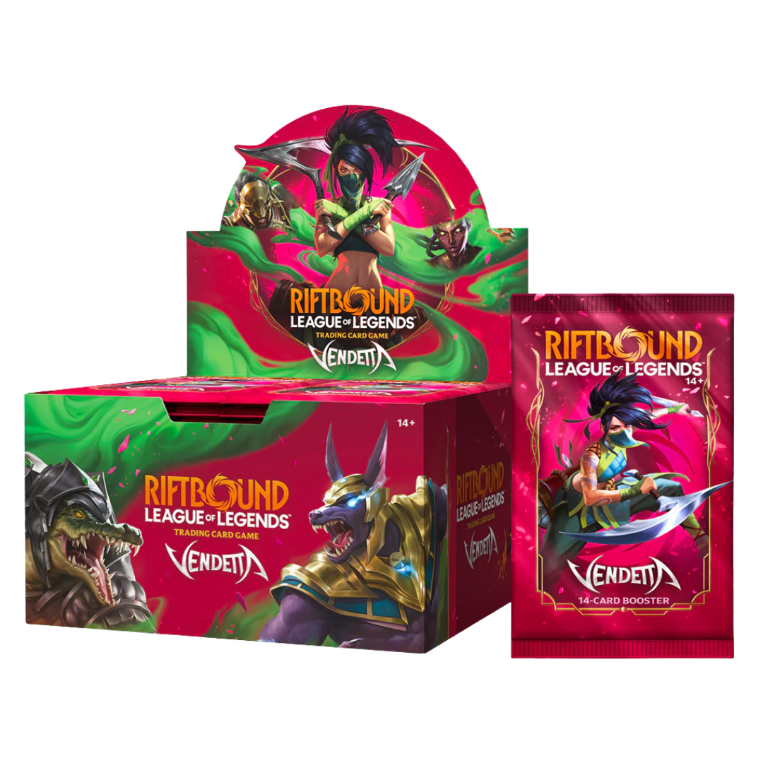 Riftbound Vendetta Booster Display