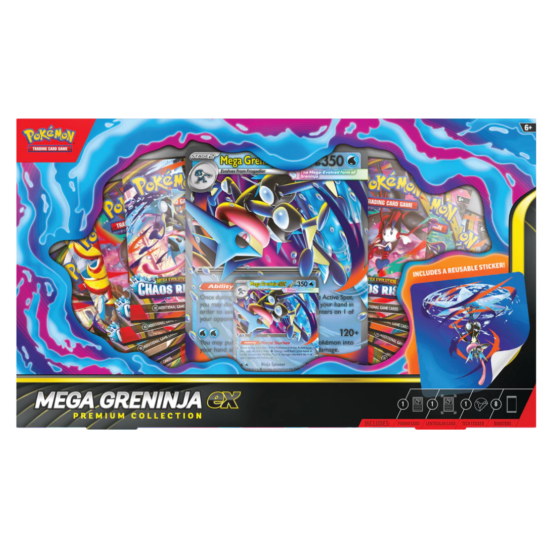 Mega Greninja ex Premium Collection (Ingles)