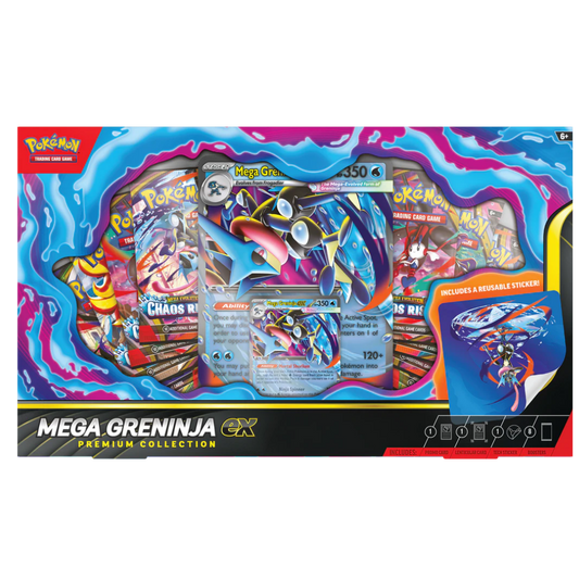 Mega Greninja ex Premium Collection (Ingles)
