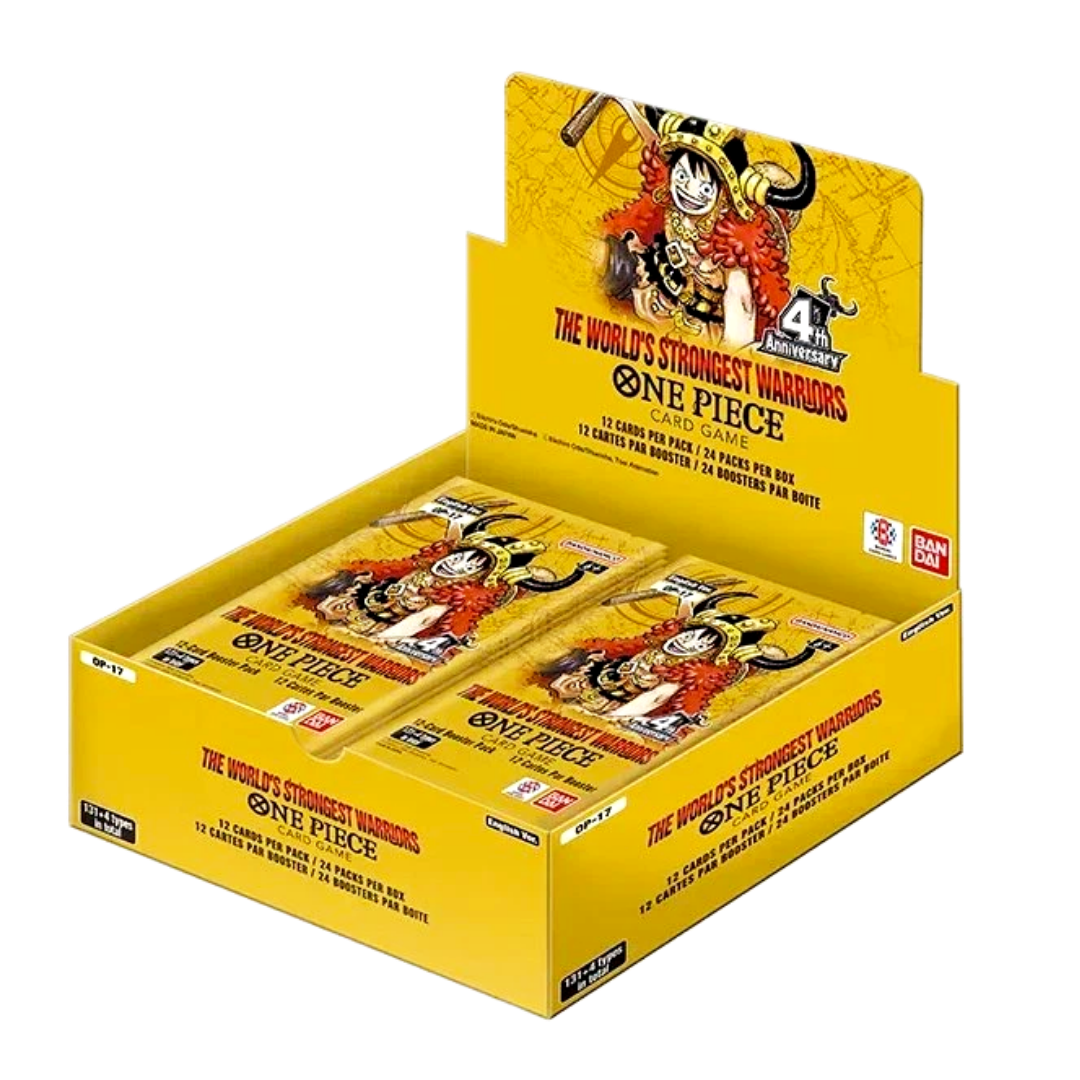 One Piece TCG: The World's Strongest Warriors - Booster Display (OP-17) (Producto se envía el 28 de Agosto)