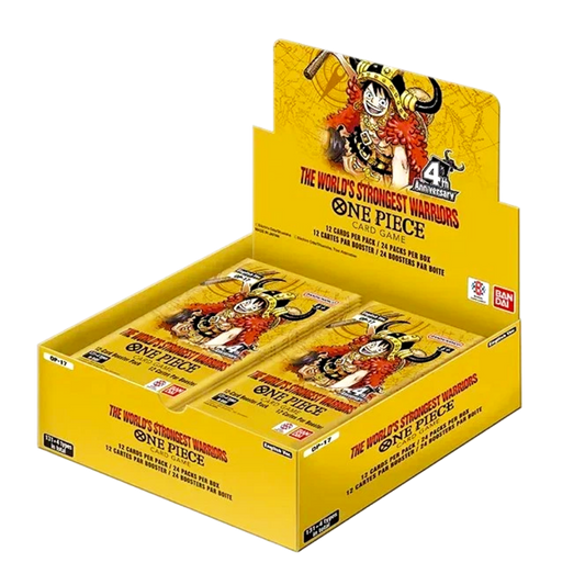 One Piece TCG: The World's Strongest Warriors - Booster Display (OP-17) (Producto se envía el 28 de Agosto)