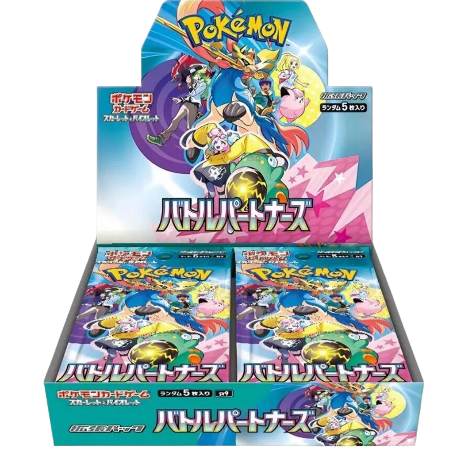 Battle partners Booster display JP