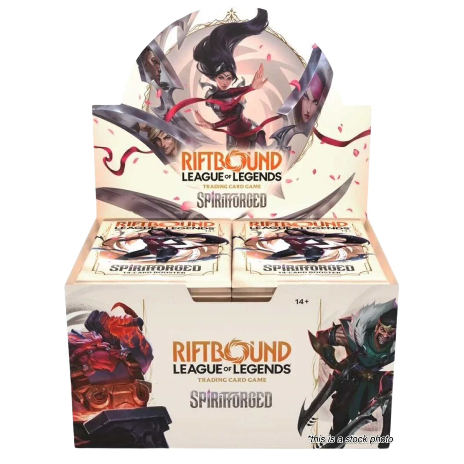 Riftbound: League of Legends Spiritforged Booster Display