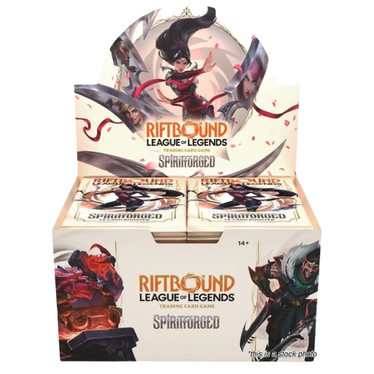 Riftbound: League of Legends Spiritforged Booster Display