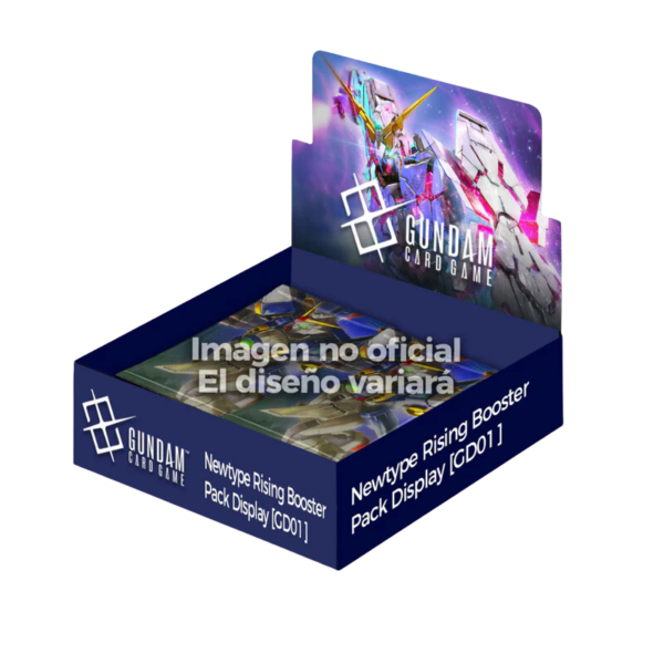 (PREVENTA) Gundam Card Game: Newtype Rising Booster Pack Display [GD01]