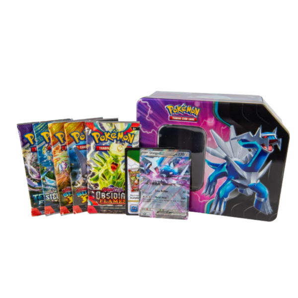 Azure Legends Tin – Set de 3 (Dialga ex / Kyogre ex / Xerneas ex) - Imagen 3