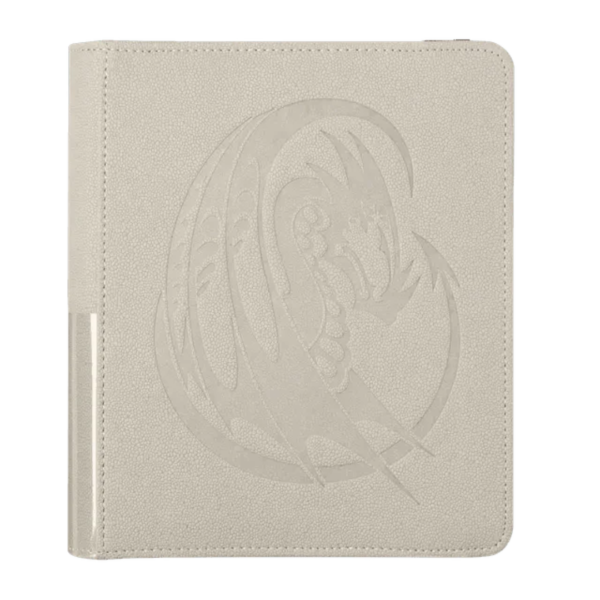 🛡️ Dragon Shield Card Codex Portfolio 160 – Ashen White