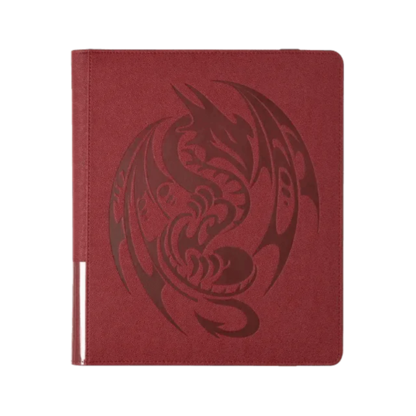 🛡️ Dragon Shield Card Codex Portfolio 360 – Blood Red