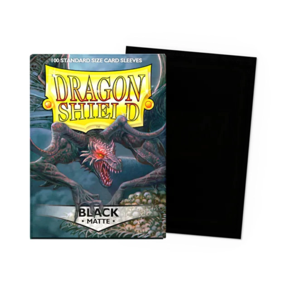 🛡️ Dragon Shield Black Matte (100 uds)